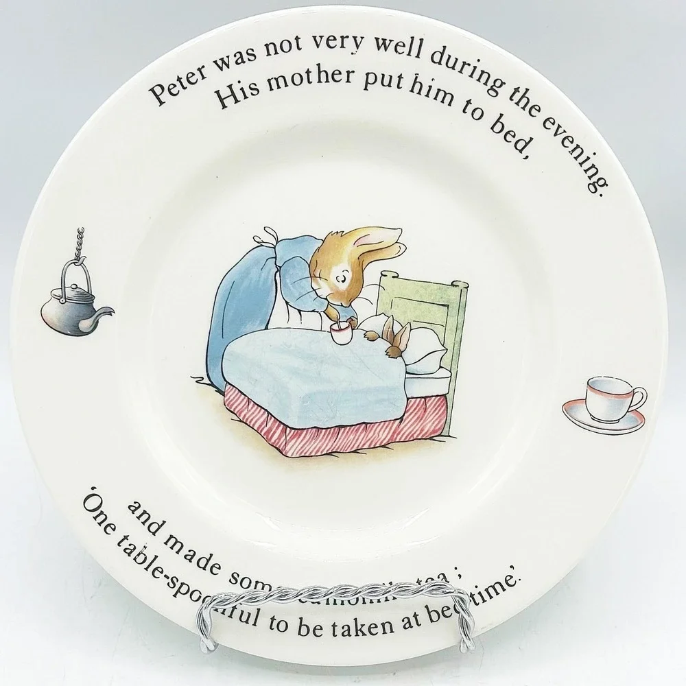 Wedgwood Bunnykins Peter‎ Rabbit 6.75
